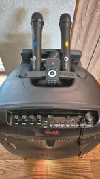 N-GEAR The Flash 1510 - Karaoke Speaker 500 watt, Ophalen, Zo goed als nieuw, Complete set