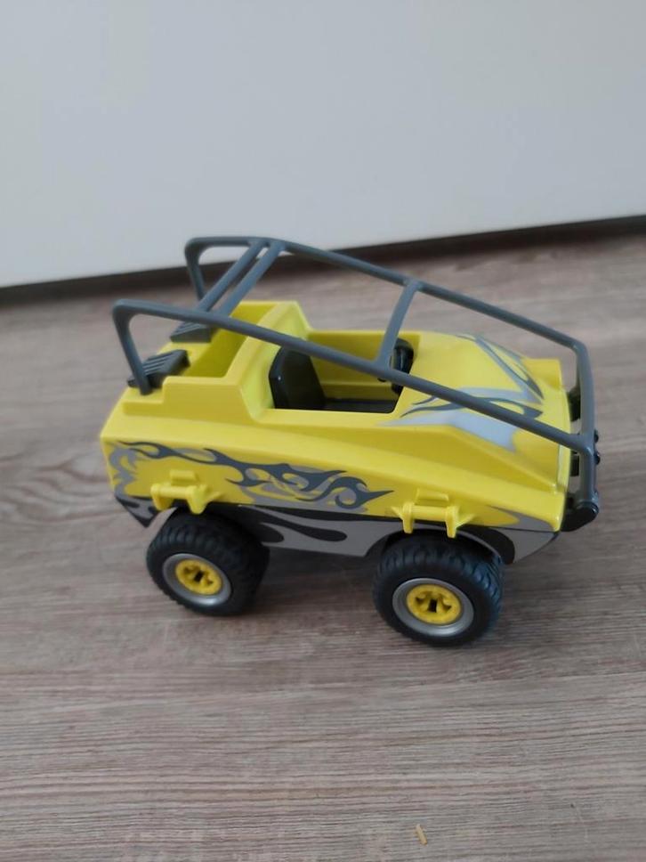 Playmobil Gele Off-Roader met Grijze Details, Kinderen en Baby's, Speelgoed | Playmobil, Zo goed als nieuw, Los playmobil, Ophalen of Verzenden