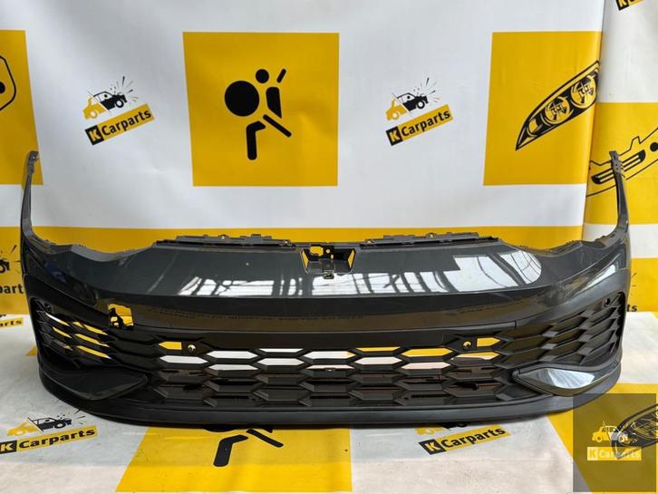 VW Golf 8 VIII GTI CLUBSPORT LC7Q Voorbumper 5H0807221D, Auto-onderdelen, Carrosserie en Plaatwerk, Bumper, Volkswagen, Voor, Gebruikt