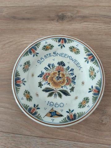 25ste Sneekweek Porceleyne fles Delft 1960 beschikbaar voor biedingen
