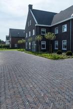 Gebakken Dikformaat Ancona Antica zwart-blauw-bruin, Tuin en Terras, Tegels en Klinkers, Ophalen of Verzenden, Nieuw, Keramiek