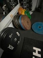 Halterstangen en schijven 50mm - Ophalen Witte Lam, Sport en Fitness, Fitnessmaterialen, Ophalen