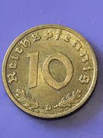 10 Reichspfennig 1939D met Swastika, Ophalen of Verzenden, Duitsland, Losse munt