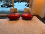Leolux Pallone fauteuils 2 stuks z.g.a.n., Huis en Inrichting, Ophalen, Zo goed als nieuw, 50 tot 75 cm, Leer