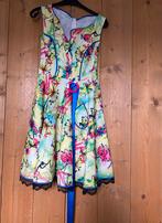Fleurige carnavalsjurk., Kleding | Dames, Carnavalskleding en Feestkleding, Carnaval, Ophalen of Verzenden, Zo goed als nieuw