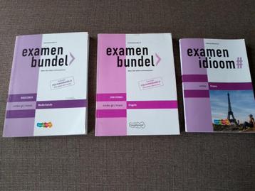 Examen bundel Engels Nederlands en examen idioom Frans 