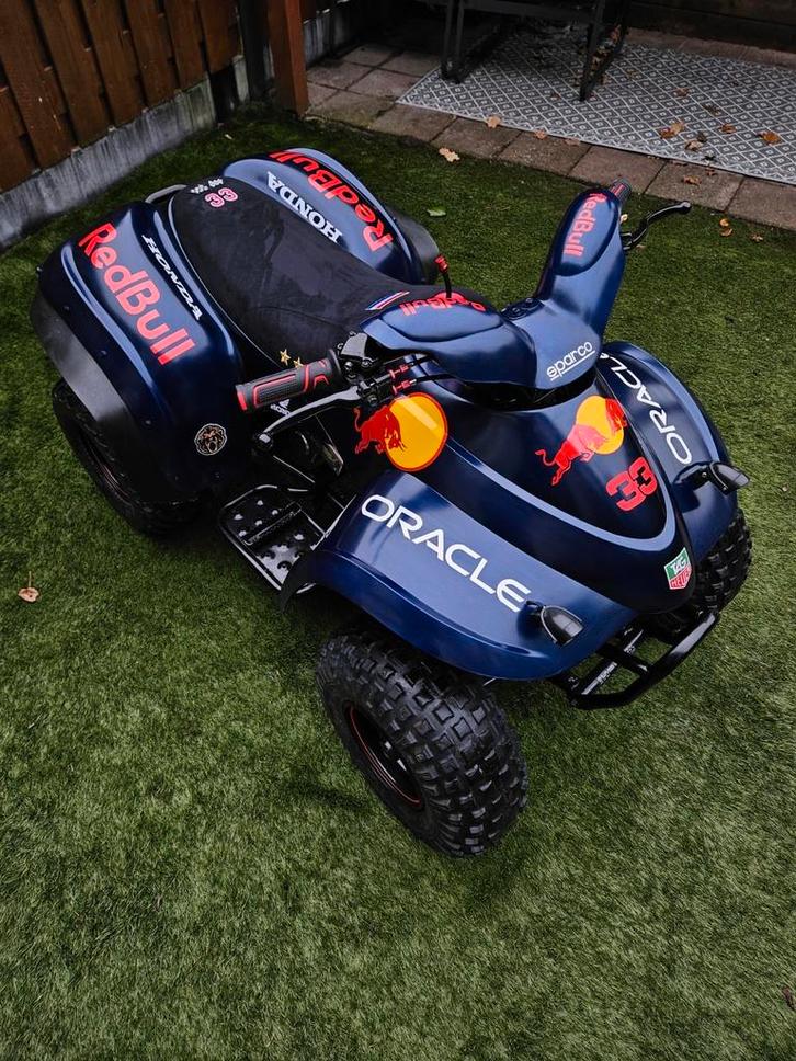 50cc E-ton Redbull f1 Max Verstappen style quad, Fietsen en Brommers, Minibikes, Midibikes en Pitbikes, Overige typen, Ophalen