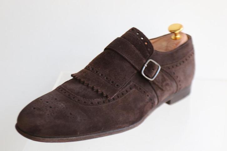 Superieure Church's Frampton in maat 7.5 G = maat 41.5, Kleding | Heren, Schoenen, Zo goed als nieuw, Gespschoenen, Bruin, Ophalen of Verzenden