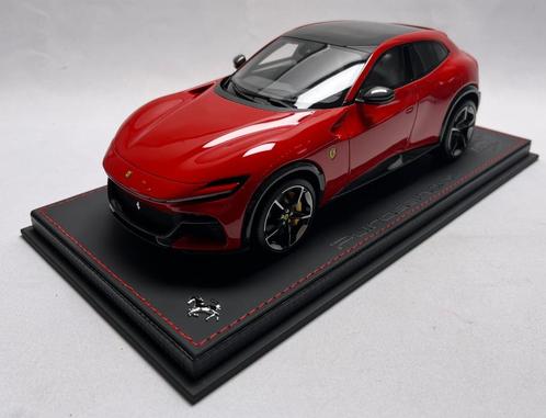 Ferrari Purosangue Rosso Corsa 1:18 P18231N van BBR, Hobby en Vrije tijd, Modelauto's | 1:18, Nieuw, Auto, Overige merken, Ophalen of Verzenden