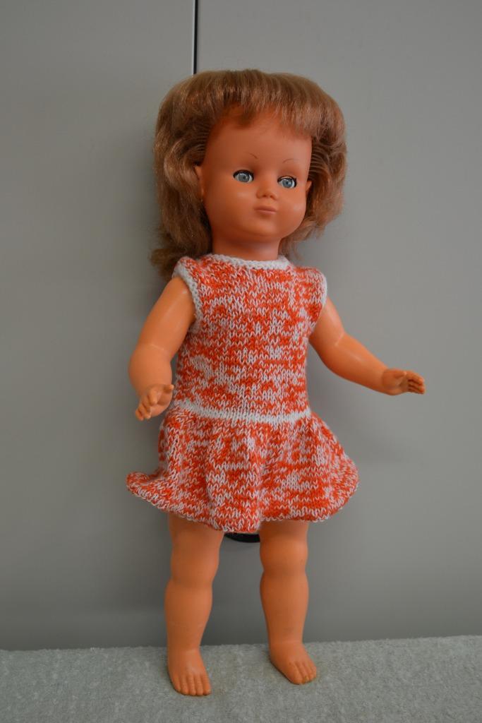 Mooi slanke Franse Ge-Ge pop uit de jaren 1970 NR 5193, Verzamelen, Poppen, Zo goed als nieuw, Pop, Ophalen of Verzenden