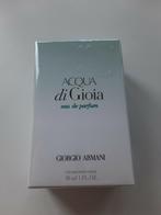 Giorgio Armani Aqua Di Gioia Eau De Parfum 30ML., Verzenden, Nieuw