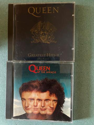 Queen CD's - Greatest Hits II & The Miracle beschikbaar voor biedingen