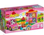 Duplo set winkeltje, cijfer trein, losse duplo en bouwplaat, Ophalen of Verzenden, Gebruikt, Complete set, Duplo