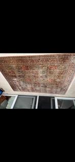 Silk Zijden tapijt handgeknoopt Hereke IndiaKashmir 242x334, Ophalen of Verzenden, Crème, Rechthoekig, 200 cm of meer