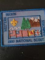Scouting 1993 National Scout Jamboree Western Region, Ophalen of Verzenden, Zo goed als nieuw, Embleem, Speld of Insigne