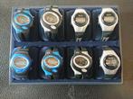 Lot Partij Lcd chronograven Horloges met Box / Kist, Ophalen of Verzenden, Snelheid, Zo goed als nieuw, Zwart