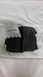 2 Nieuwe Monki Glitter Panty's - Maat XS, Zwart, Nieuw, Overige maten, Ophalen of Verzenden