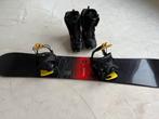Snowboard incl. bindingen en schoenen, Sport en Fitness, Snowboarden, Ophalen, Gebruikt, Schoenen