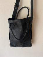 Leren schouder tas Shabbies. Zwart, Ophalen of Verzenden, Zo goed als nieuw, Zwart, Schoudertasje