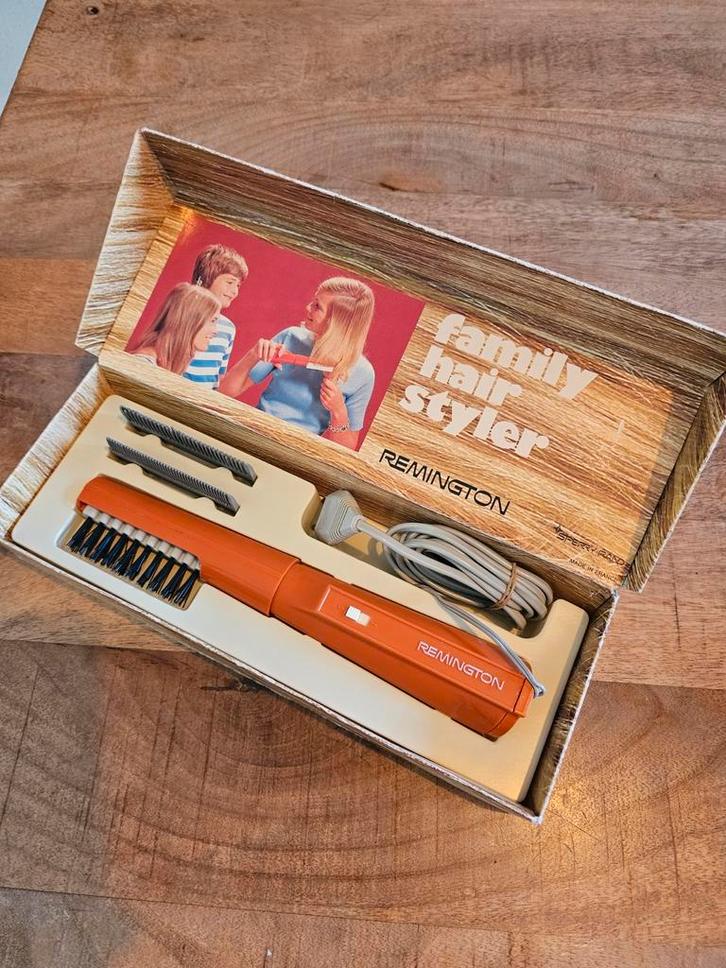 Vintage Remington Family Hair Styler - Nieuw!, Witgoed en Apparatuur, Persoonlijke-verzorgingsapparatuur, Nieuw, Haarverzorging