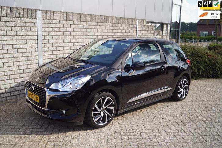 DS 3 1.2 PureTech So Chic Navi Camera Clima Apple Carplay Sp, Auto's, DS, Bedrijf, Te koop, DS 3, ABS, Achteruitrijcamera, Airbags