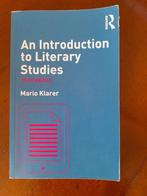 An Introduction to Literary Studies - Mario Klarer, Ophalen of Verzenden, Gelezen, WO