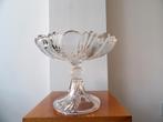 Art Deco Val st Lambert Fruitschaal op voet, Ophalen of Verzenden