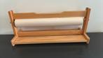 Houten handige papierrolhouder voor bijv kinderverjaardag, Ophalen, Zo goed als nieuw