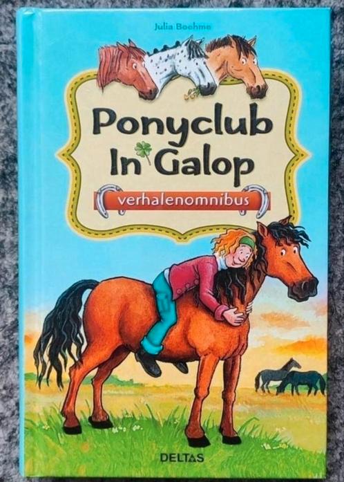 Julia Boehme - Ponyclub in galop 🐎 Verhalenomnibus, Boeken, Kinderboeken | Jeugd | 10 tot 12 jaar, Zo goed als nieuw, Ophalen of Verzenden