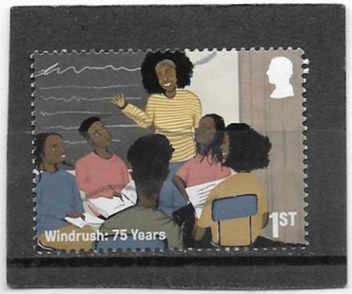 Engeland 2023 Windrush 75 Years Ode to Saturday Schools 1st, Postzegels en Munten, Postzegels | Europa | UK, Gestempeld, Verzenden