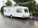 Knaus Eurostar 550 FHU verkocht, Caravans en Kamperen, Caravans, Rondzit, Bedrijf, Overige, 5 tot 6 meter