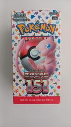 Pokémon 151   Booster Box (Koreaans), Ophalen of Verzenden, Nieuw