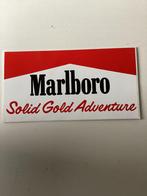 Sticker Marlboro Solid Gold Adventure, Verzamelen, Stickers, Zo goed als nieuw, Verzenden