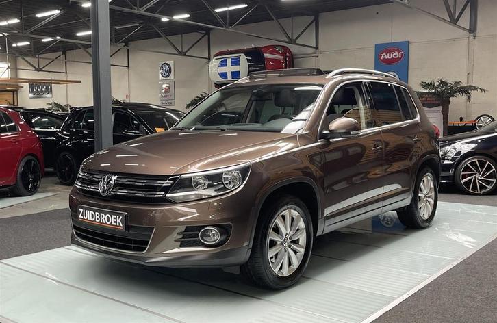 Volkswagen Tiguan 1.4 TSI PANO! Clima! Trekhaak! Stoelverwar, Auto's, Volkswagen, Bedrijf, Te koop, Tiguan, Airconditioning, Centrale vergrendeling