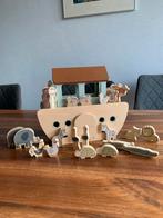 Little dutch houten boot van Noah met 22 dieren., Ophalen of Verzenden, Zo goed als nieuw, Jongen of Meisje