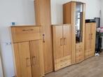 Eiken meubelen, Huis en Inrichting, Kasten | Kledingkasten, Ophalen, Gebruikt, 25 tot 50 cm