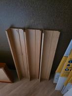 3x IKEA Schilderijplankjes Bamboe 75x13cm, Ophalen of Verzenden, Zo goed als nieuw