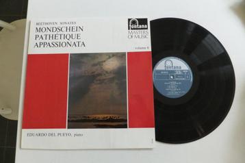LP Ludwig von Beethoven Mondschein-sonate piano Del Pueyo beschikbaar voor biedingen
