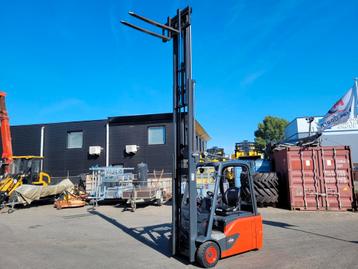 Linde E16L-02 1.6t elektrische heftruck triplo.Sideshift  beschikbaar voor biedingen