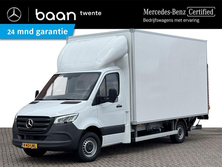 Mercedes-Benz Sprinter 317 Bakwagen + Laadklep | LED | 10" M, Auto's, Bestelauto's, Bedrijf, Te koop, Mercedes-Benz Certified