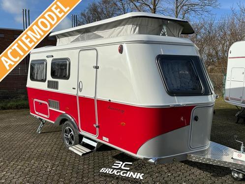 Eriba Touring 530 Tango Red - BORCULO, Caravans en Kamperen, Caravans, tot en met 3, Standaardzit, Eriba, Dwarsbed, 4 tot 5 meter