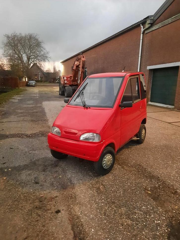 Inrijcanta invalidenvoertuig voor roelstoel brommobiel, Diversen, Brommobielen en Scootmobielen, Gebruikt, Canta, 46 km of meer