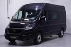 Fiat Ducato 2.3 MultiJet 120 pk Dubbel Cabine L2H2 Navi Came, Voorwielaandrijving, Euro 6, 2500 kg, Zwart