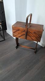Vintage Naaibox naaidoos, Hobby en Vrije tijd, Naaien en Fournituren, Ophalen, Gebruikt