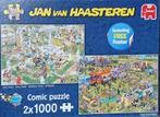 19099 Van Haasteren 2x1000 BBQ party & Foodtruck festival, Ophalen of Verzenden, 500 t/m 1500 stukjes, Zo goed als nieuw, Legpuzzel