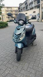 Piaggio zip porsche blauw, Fietsen en Brommers, Scooters | Piaggio, Ophalen of Verzenden, Zo goed als nieuw, Zip