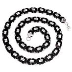 11mm Stalen Koningsketting Platte Schakel ketting RVS Heren, Overige materialen, Birgitta-Gracht 33, 6465 EL Kerkrade, Nederland