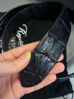 Kroko Lederen Riem - Made in Italy, Ophalen of Verzenden, Zo goed als nieuw, Riem of Ceintuur, Echt leder