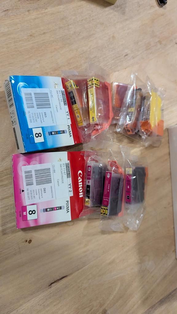 Canon cli-8 inktcartridges 44 stuks, Computers en Software, Printerbenodigdheden, Nieuw, Ophalen of Verzenden