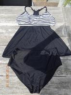Oversized Tankini - bikini Rainbow 2-delig 48 Black/white, Rainbow, Zwart, Ophalen of Verzenden, Zo goed als nieuw